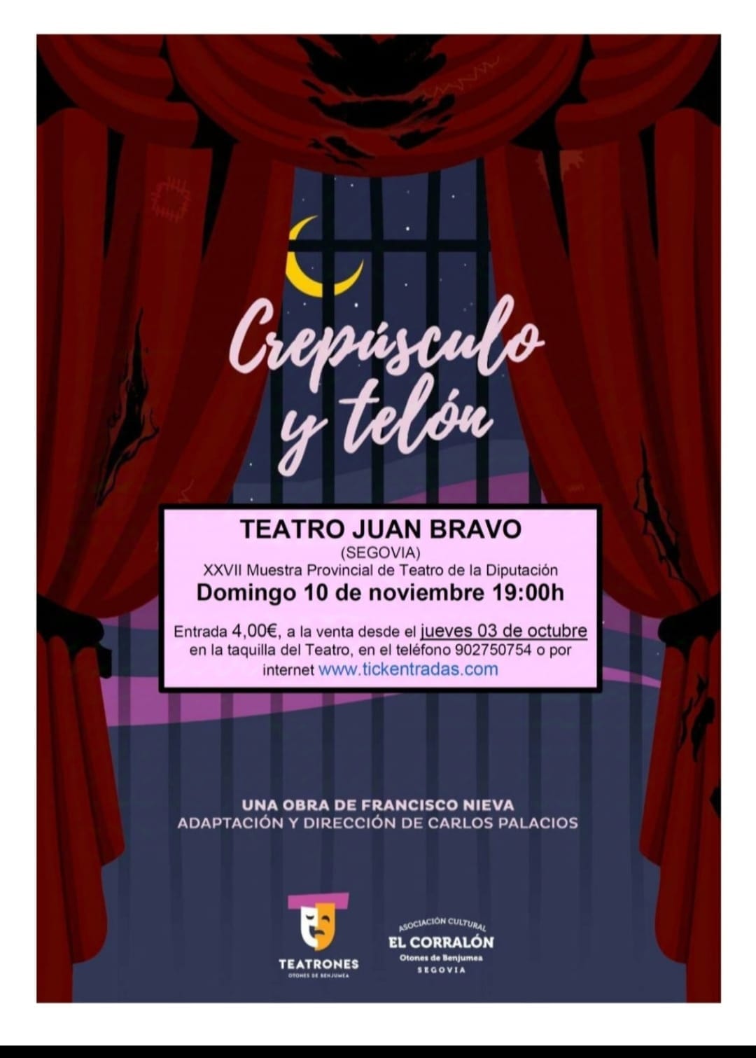 Teatrones, de nuevo, en el Juan Bravo